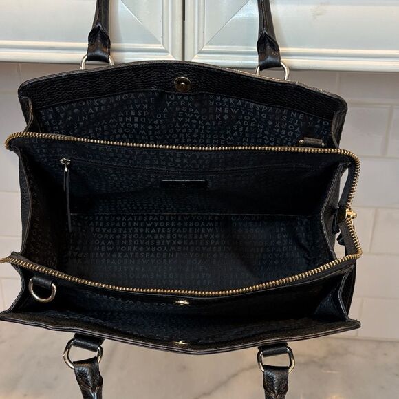 Kate Spade Bag Purse Handbag Leather Mulberry St Lise Pebble Convertible Satchel - Picture 12 of 16